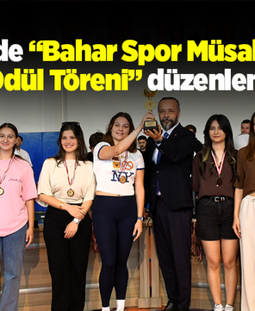 BŞEÜ'de Bahar Spor Müsabakaları Ödül Töreni düzenlendi