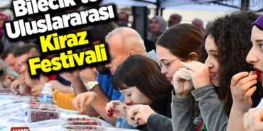 Bilecik'te Uluslararası Kiraz Festivali