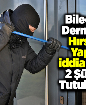 Bilecik'te dernekten hırsızlık yaptığı iddia edilen 2 şüpheli tutuklandı