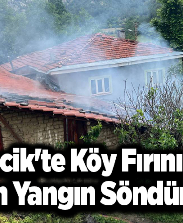 Bilecik'te köy fırınında çıkan söndürüldü