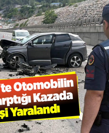 Bilecik'te otomobilin tıra çarptığı kazada 2 kişi yaralandı