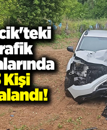 Bilecik'teki trafik kazalarında 3 kişi yaralandı