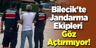 Bilecik'te Jandarma Ekipleri Göz Açtırmıyor!