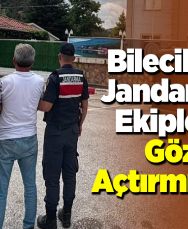 Bilecik'te Jandarma Ekipleri Göz Açtırmıyor!