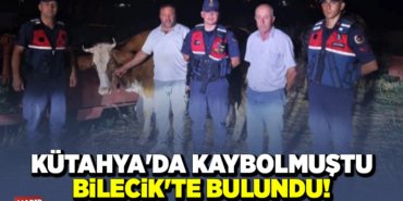 KÜTAHYA'DA KAYBOLMUŞTU BİLECİK'TE BULUNDU!