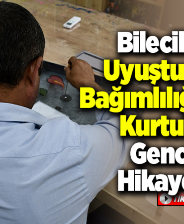 Uyuşturucu bağımlılığından kurtulan genç