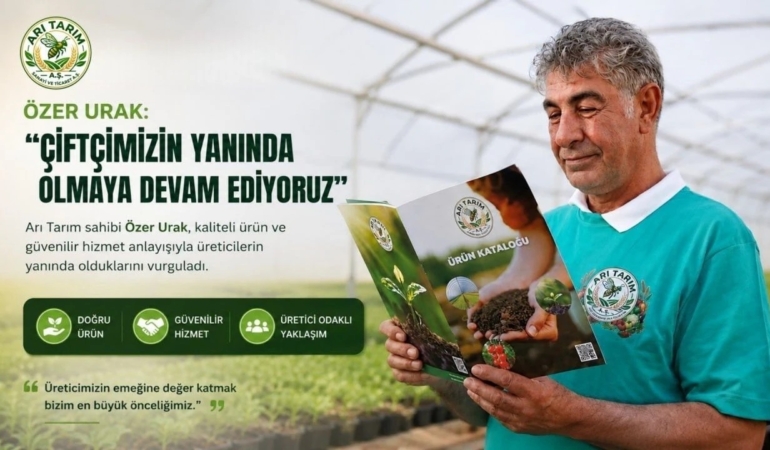 Arı Tarım’dan Konya’ya dev yatırım! Tuzlukcu’da 300 dönümlük jeotermal sera kurulacak