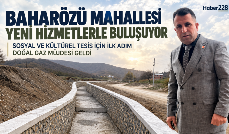 BAHARÖZÜ MAHALLESİ YENİ HİZMETLERLE BULUŞMAYA DEVAM EDİYOR