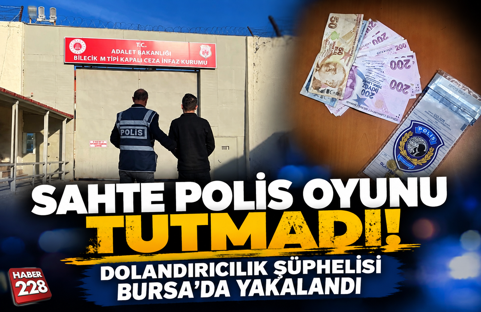 Sahte Polis Oyunu Tutmadı: Dolandırıcılık Şüphelisi Bursa’da Yakalandı