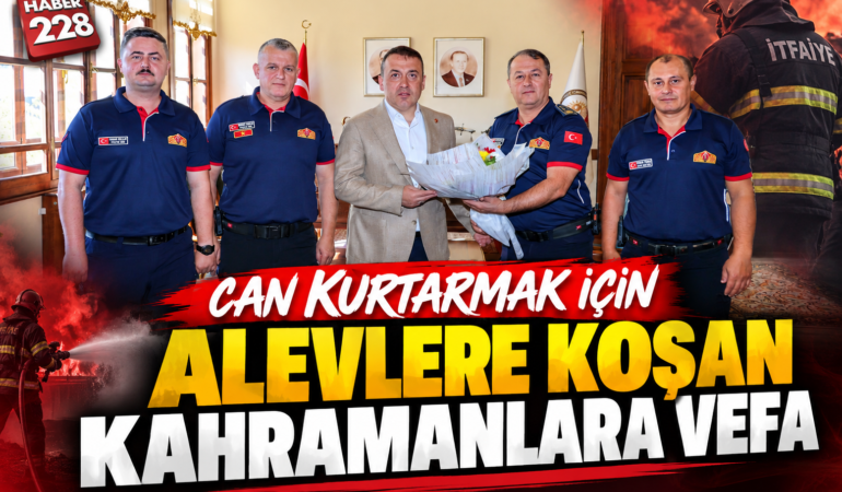 Can Kurtarmak İçin Alevlere Koşan Kahramanlara Vefa