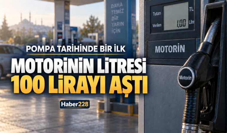 Motorinin litre fiyatı 100 lirayı geçti
