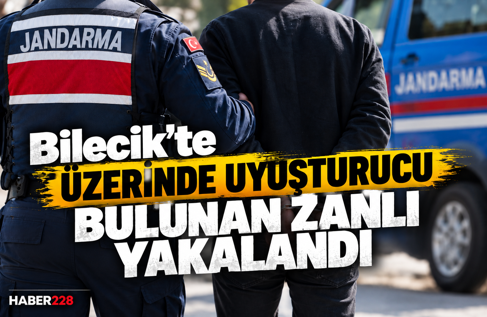 Bilecik’te üzerinde uyuşturucu bulunan zanlı yakalandı