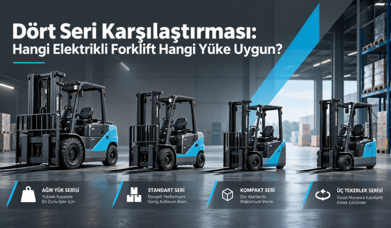 Dört Seri Karşılaştırması Hangi Elektrikli Forklift Hangi Yüke Uygun