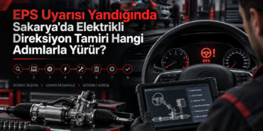 EPS Uyarısı Yandığında Sakarya'da Elektrikli Direksiyon Tamiri Hangi Adımlarla Yürür