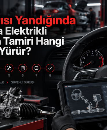 EPS Uyarısı Yandığında Sakarya'da Elektrikli Direksiyon Tamiri Hangi Adımlarla Yürür