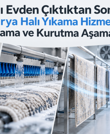 Halı Evden Çıktıktan Sonra Sakarya Halı Yıkama Hizmetinde Yıkama ve Kurutma Aşamaları