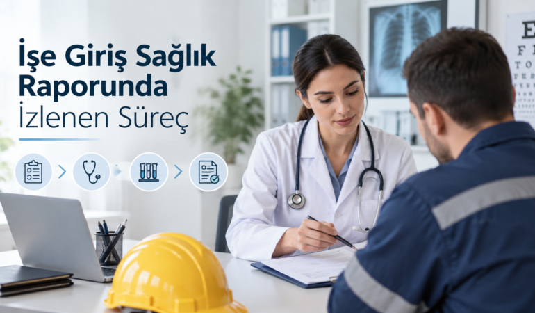 İşe Giriş Sağlık Raporunda İzlenen Süreç