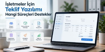 İşletmeler İçin Teklif Yazılımı Hangi Süreçleri Destekler