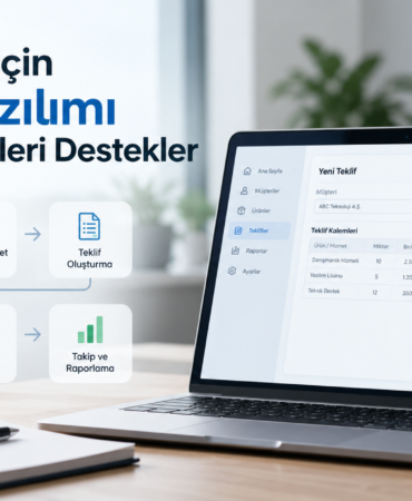İşletmeler İçin Teklif Yazılımı Hangi Süreçleri Destekler