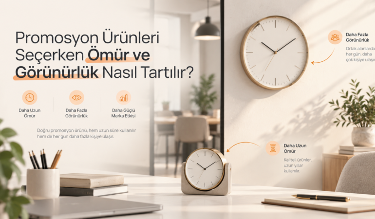 Promosyon Ürünleri Seçerken Ömür ve Görünürlük Nasıl Tartılır