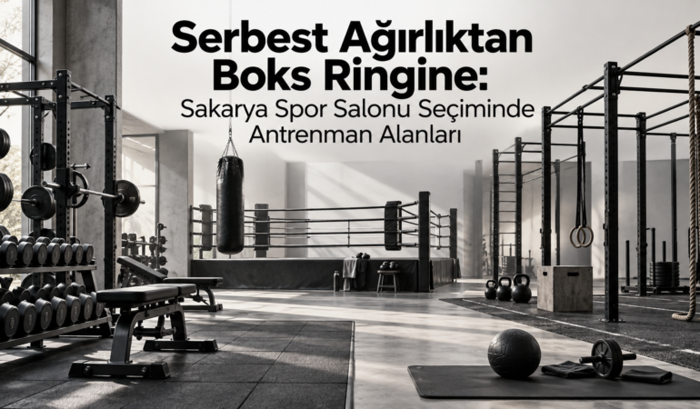 Serbest Ağırlıktan Boks Ringine Sakarya Spor Salonu Seçiminde Antrenman Alanları
